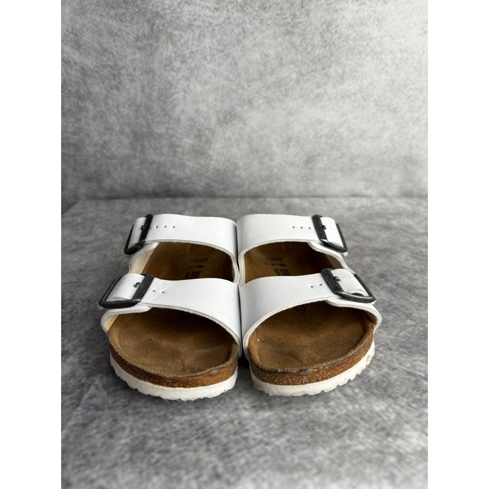 BIRKENSTOCK Kids Arizona Double Strap Sandals White EU 32 US Size 1 Youth - Picture 3 of 9